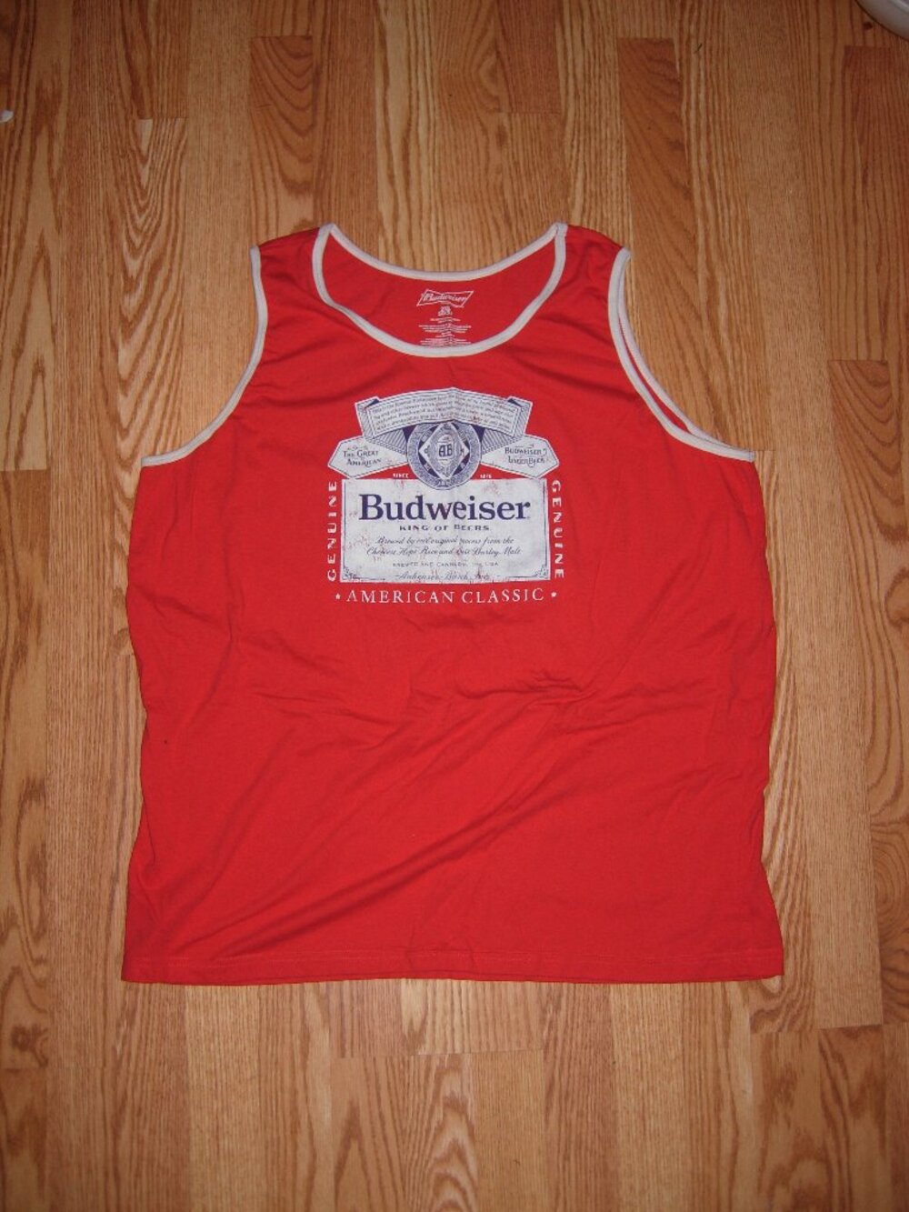 Budweiser Tank Top 2X